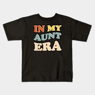 In My Aunt Era Vintage Kids T-Shirt